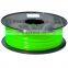 Popular FDM printer filament Green 1.75mm pla and abs filament