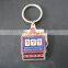 Cute metal bear shape key chain/key ring charm for decoration