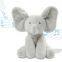 plush gray animal elephant stuffed toy with big ears