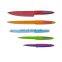YANGJIANG factory rubber soft handle 5pcs non stick knife set