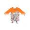 Sweet Pink Sleeve And Floral Printed Newborn Baby Top Boutique Soft Kids Shirts