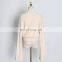 TWOTWINSTYLE Elegant Knitting Sweater Women Long Sleeve V Neck Pullover