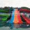 Most popular big fiberglass slide+mini water spray park
