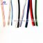 2 core transparent or red black parallel flat ribbon  audio ofc speaker cable wire