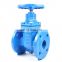 6" DN150 z45x non-rising stem resilient seat gate valve resilient seat