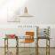2019 New product home decoration modern pendant lamp modern simple carving glass shade pendant lamp