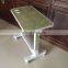 Hospital dining table over bed table bedside table