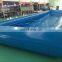 Commercial Inflatable Swimming Pool With Kid Hand Paddle Boat Or Inflatable Water Park Pool Customized Size