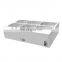 Gastronorm Equipment Wet Well Electric Bain Marie Warming Station / Restaurant Equipment
