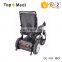 Adjustable height folding power electric wheelchair for disabled