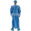 disposable surgical gown EN13795 SMS sterile safety high visibility pullover