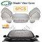 Carest 6Pcs Foldable Car Windshield Windscreen Sun Shade Reflective Block Cover Visor