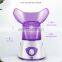 OEM Packages 130W 50ML Mini Facial Nano Steamer Portable Face Steamer With Around 8Mins Working Time
