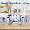 hot sale high quality insulated vacuum flask glass bottle refill glass water bottle liner