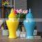 High temperature fired porcelain chinese ginger jars