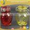 100ml colored wire bail round canning glass mason jars