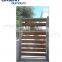 High quality tubular single front aluminium black fence panels gate