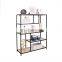 K&B hot multilayer decorative big book shelf modern practical bookshelf with decor
