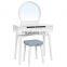 Hot sale Bedroom Furniture Wooden Dresser Vanity  Mirror Makeup Dressing Table