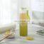 Factory Directly Sale Reusable Water Bottle Frosted Glass with Lid And Rubber Rope Buckle