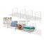 Versatile Metal Wire Closet Shelf  Separator for  Organization in Bedroom, Bathroom, Kitchen and Office Shelf