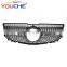 Diamond Radiator Style Front Grille Mesh Hood for Mercedes GLK Class X204 2012-2015 ABS Grill