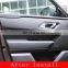4Pcs Carbon Fiber Style Auto Interior Door Panel Decoration Cover Trim For Land Rover Range Rover Velar Car Accessories