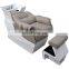 New Barber Shop Simple Shampoo Bed Hair Salon Ceramic Deep Basin Flushing Bed Special For Hair Salon