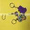 2015 3d soft pvc key ring , pvc keychain , soft pvc key holder ,