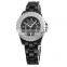 SKONE 7242 Luxury Elegant White Black Ceramic Lady Watches Fashion Women Rhinestone Quartz Wristwatch