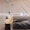 Modern Decor Pendant Lights Adjustable Aluminum Acrylic Atmosphere LED Chandeliers Simple Design Ceiling Hanging Lamp