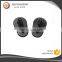 Black Footwear Plastic Lace Hook