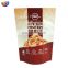 Custom Printing Dry Sancks Solid Food Protein Cookie Aluminum Foil Stand Up Pouch With Zipper
