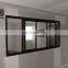 Living room hurriicane impact clear glass aluminum sash aluminum sliding window with mosquito net