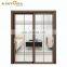 Custom Villa Aluminum Door Models Tempered Glass Upper Tracks Sliding Door