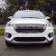 Gloss Black Front Honeycomb Mesh Upper Bumper LED Grill fit for Ford Escape Kuga 2017-2019