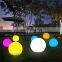 battery operated portable outdoor holiday decorative lighting Solar Led Ball Stone Lamp Lighting