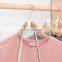 Private Label Professional Personalised Heavy Duty Plastic Coat Customised Anti Theft Pink Travel White Hangers