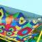 Indoor Playground Rainbow Climbing Net Rope Obstacle Course For Kids