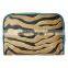 New Stylish Travel Kit Bag Deluxe Zebra Print PU Leather Travel Kit Bag