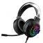Amazon hottest FV-G97 wired headset earphones gaming glowing dual driver stereo super bass headphone