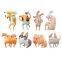 Personalized Party Helium Balloon Decoration Cartoon Character Balloons Pet Animals Inflatable Lovely Dog Foil Balloons Globos
