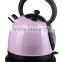 1.8L Electric kettle with boil dry protection and 360 degree rotation for home use