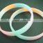 tie dye silicone rubber wristband