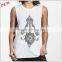 High Quality Ladies Loose Fit Tank Top Womens Workout Singlets Low Cut Sleeveless Sport Running Wear