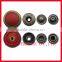 Snap Button with Plastic Surface