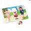 WEP027 Non-toxic Nurse Design Baby Toy Plywood Puzzle
