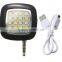Fos ios and android Universal Mini 16 LED Camera Flash Selfie Fill Light Selfie Night Photo