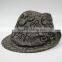 Fashion custom printed fedora hats wholesale