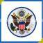 2015 Customized eagle embroidery badge embrodige patch with beautiful shape and high resolution